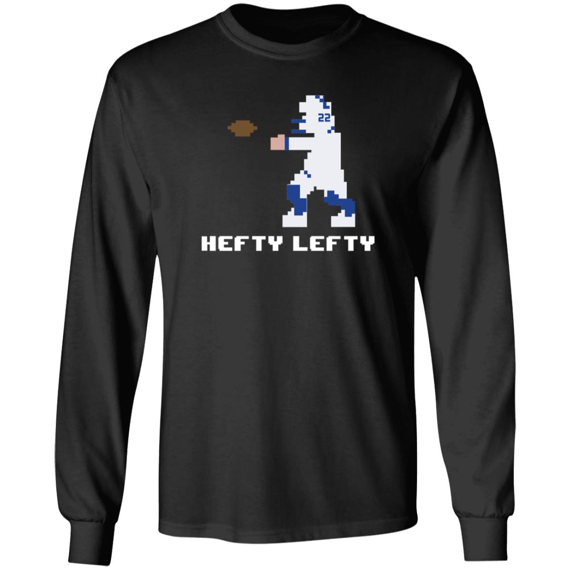 Throwboytees Shop Hefty Lefty Shirt Brandon Walker 8 Bit Hefty Lefty Shirt - Teechipus