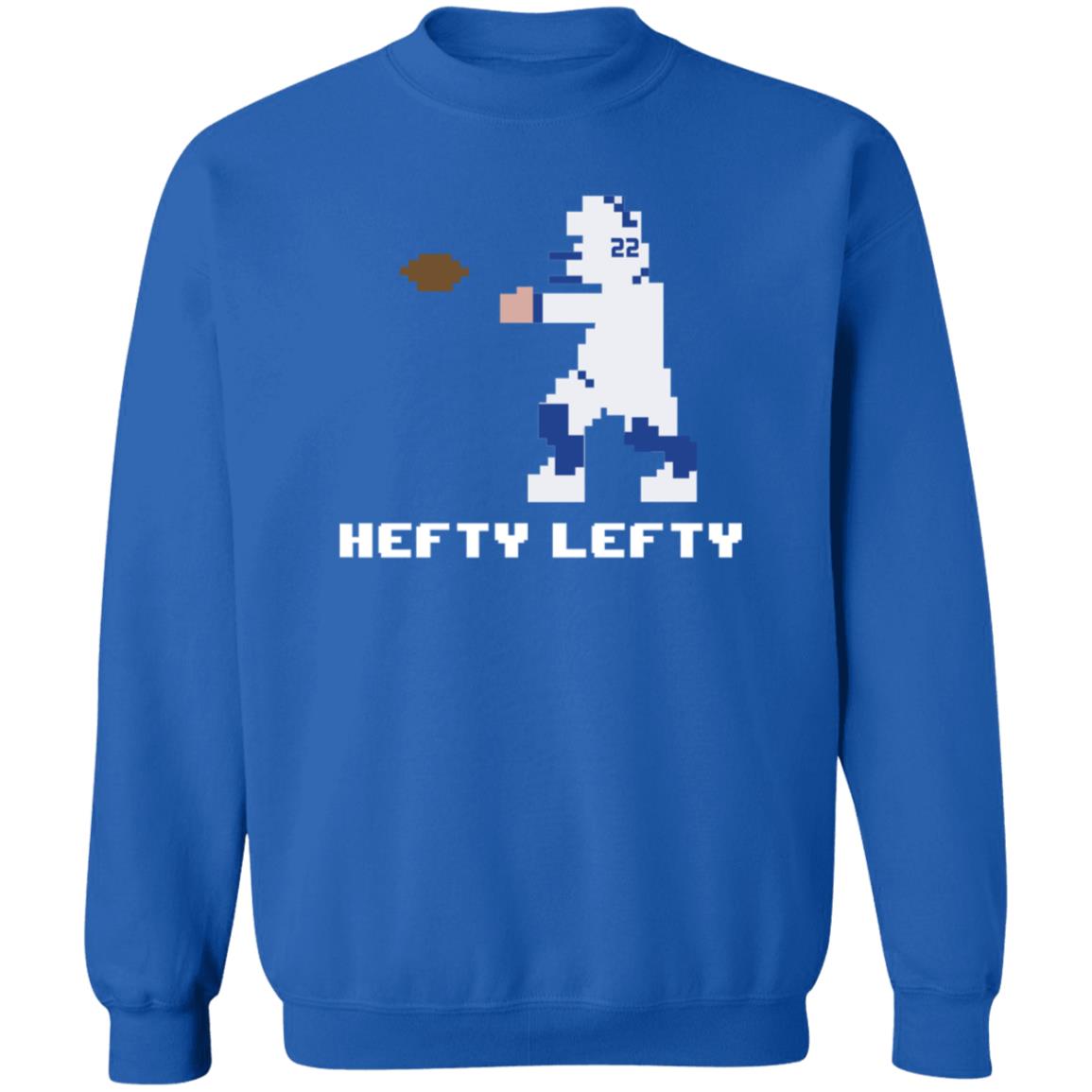 Throwboytees Shop Hefty Lefty Shirt Brandon Walker 8 Bit Hefty Lefty Shirt - Teechipus