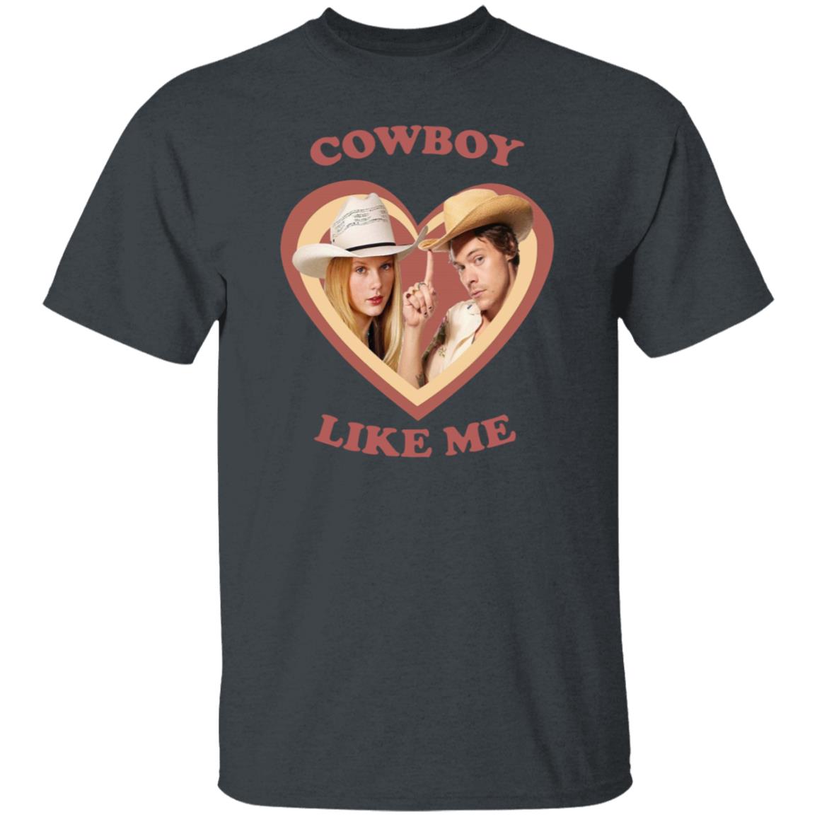 Haylor Cowboy Like Me Shirt Leather Haylor Cowboy Like Me Shirt Hoodie Sweatshirt - Teechipus