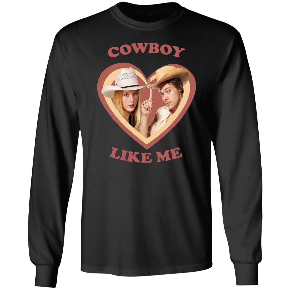 Haylor Cowboy Like Me Shirt Leather Haylor Cowboy Like Me Shirt Hoodie Sweatshirt - Teechipus