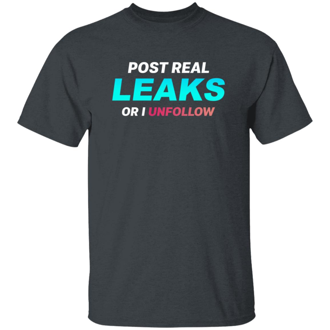 Post Real Leaks Of I Unfollow Shirt Fitzy Leakz - Teechipus