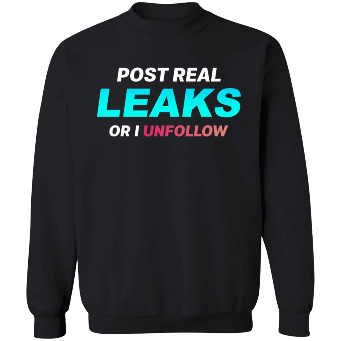 Post Real Leaks Of I Unfollow Shirt Fitzy Leakz - Teechipus