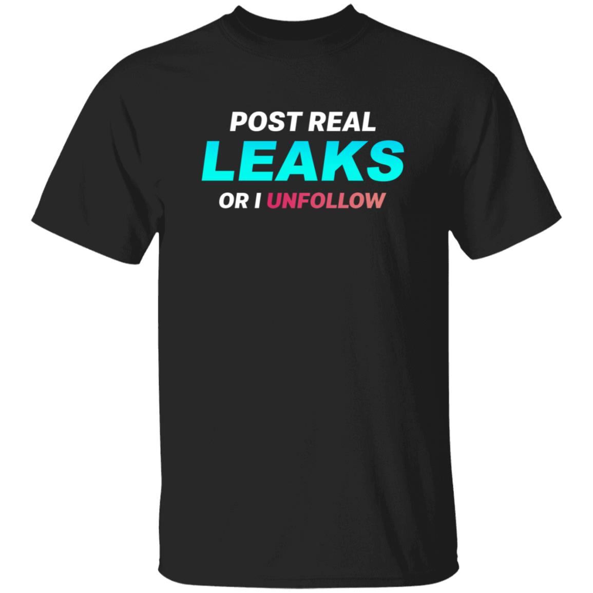 Post Real Leaks Of I Unfollow Shirt Fitzy Leakz - Teechipus