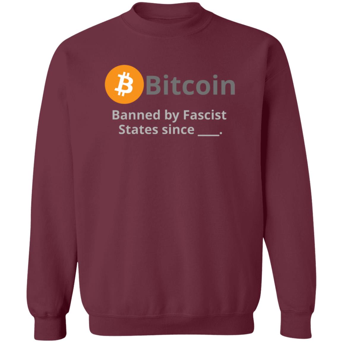 Bitcoin Banned Since Shirt Bitcoinbekka Bitcoin Banned Since Shirt Hoodie Sweatshirt - Teechipus