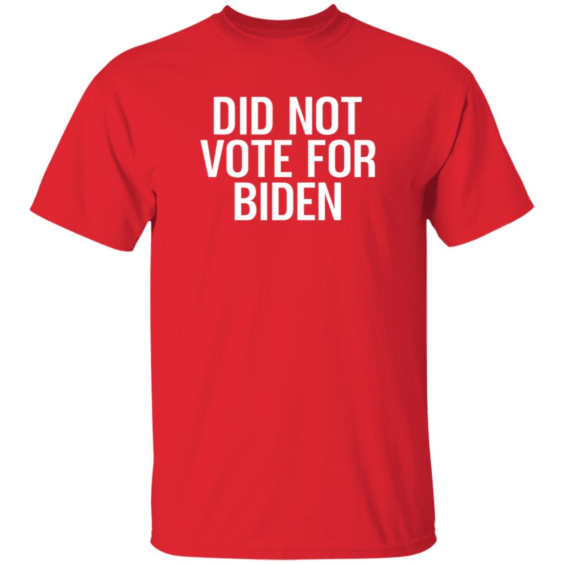 Clay Travis Did Not Vote For Biden Shirt Hoodie Sweatshirt - Teechipus