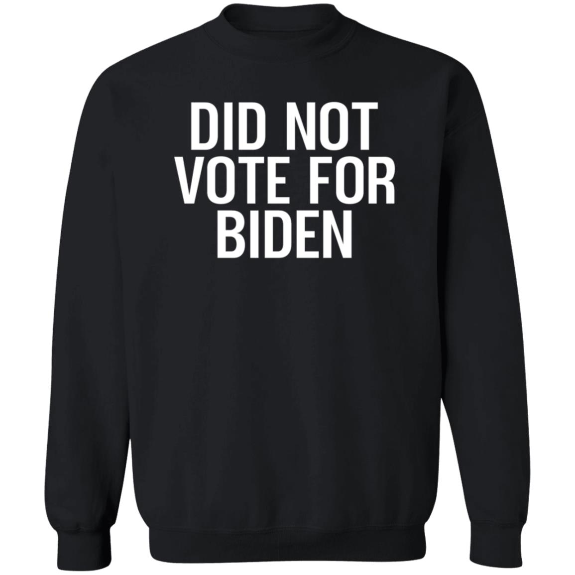 Clay Travis Did Not Vote For Biden Shirt Hoodie Sweatshirt - Teechipus