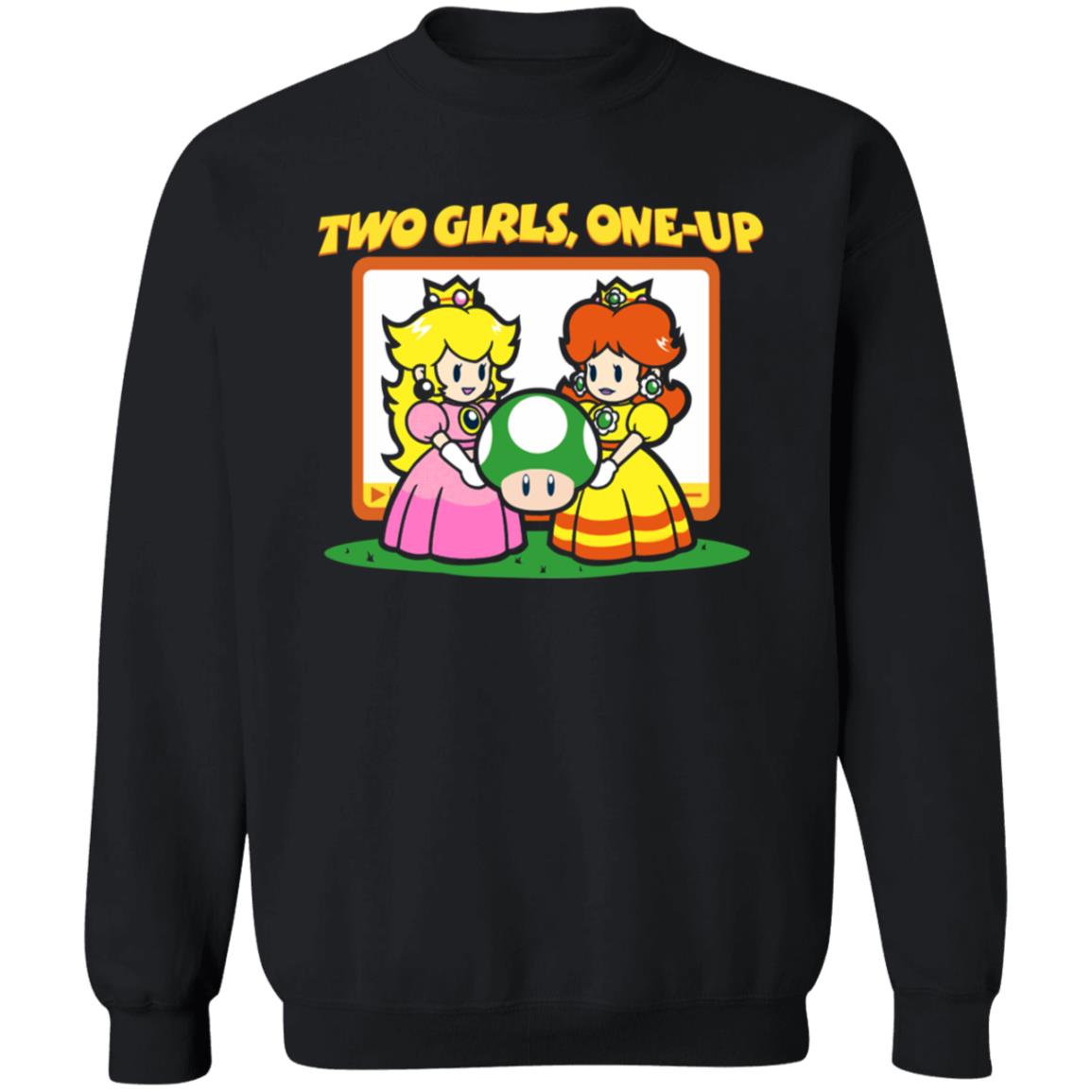Two Girls One Up Shirt Levelupoutfitters Merch Two Girls One Up Shirt - Teechipus