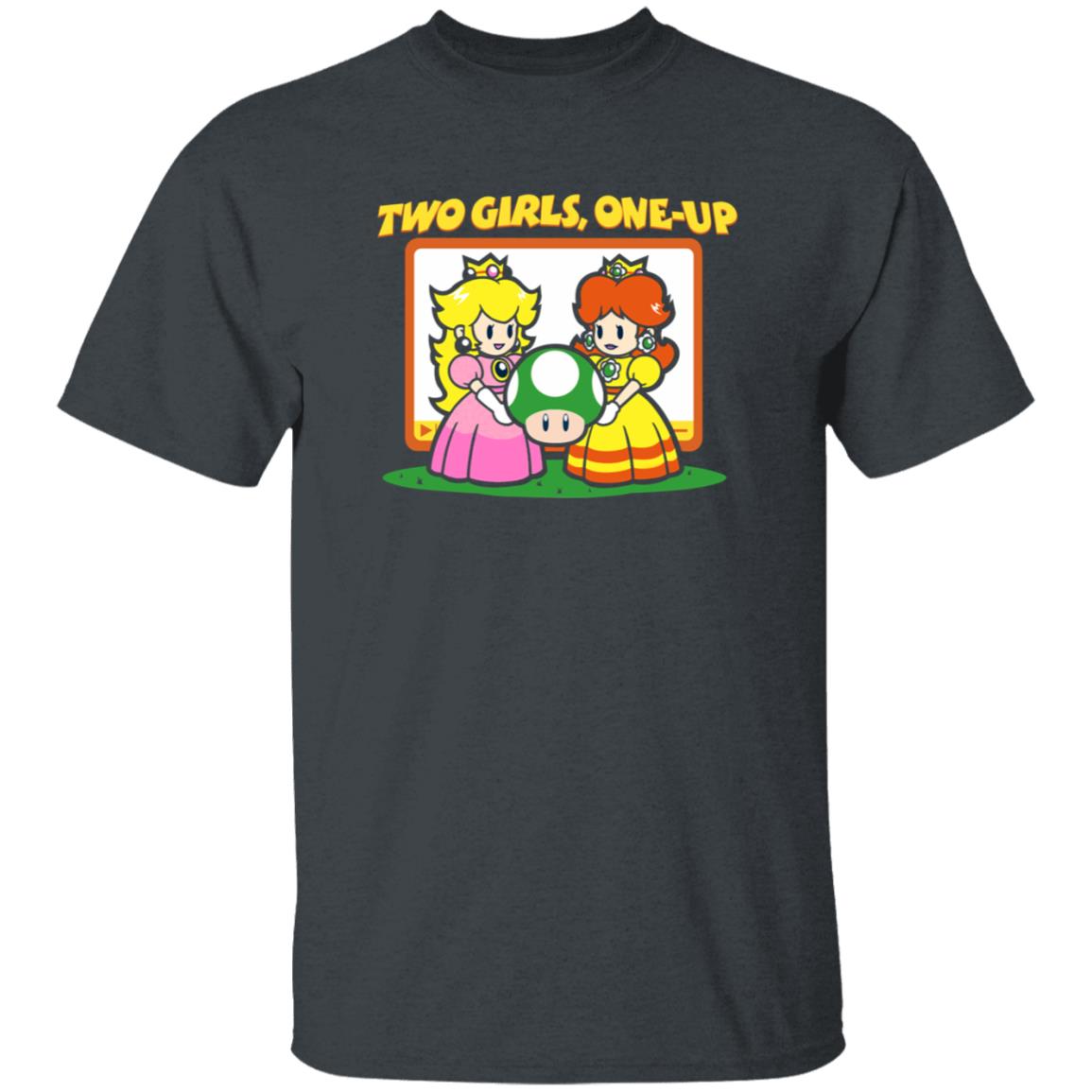Two Girls One Up Shirt Levelupoutfitters Merch Two Girls One Up Shirt - Teechipus