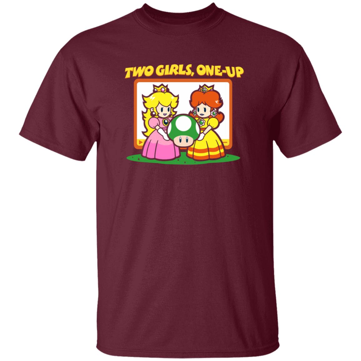 Two Girls One Up Shirt Levelupoutfitters Merch Two Girls One Up Shirt - Teechipus