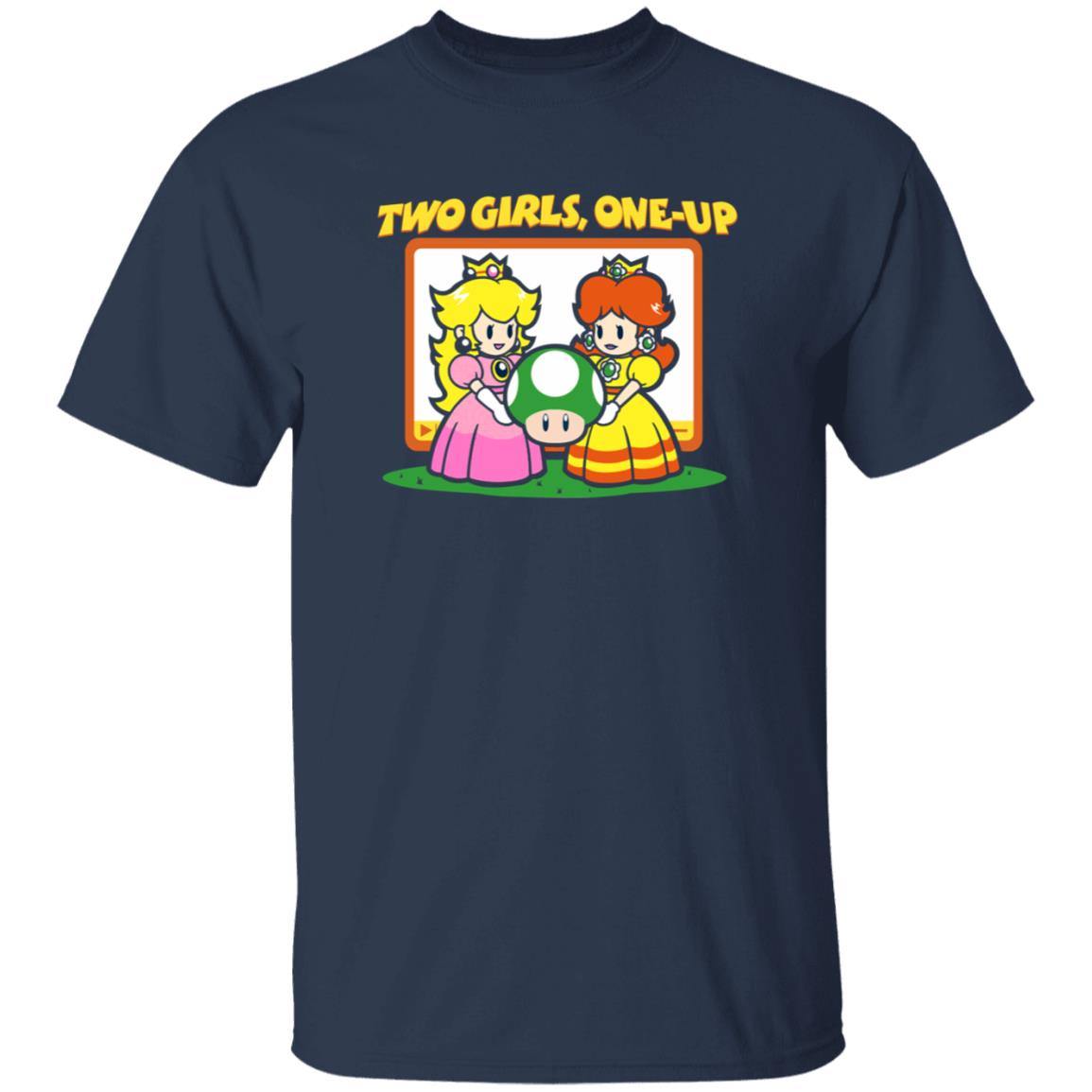 Two Girls One Up Shirt Levelupoutfitters Merch Two Girls One Up Shirt - Teechipus