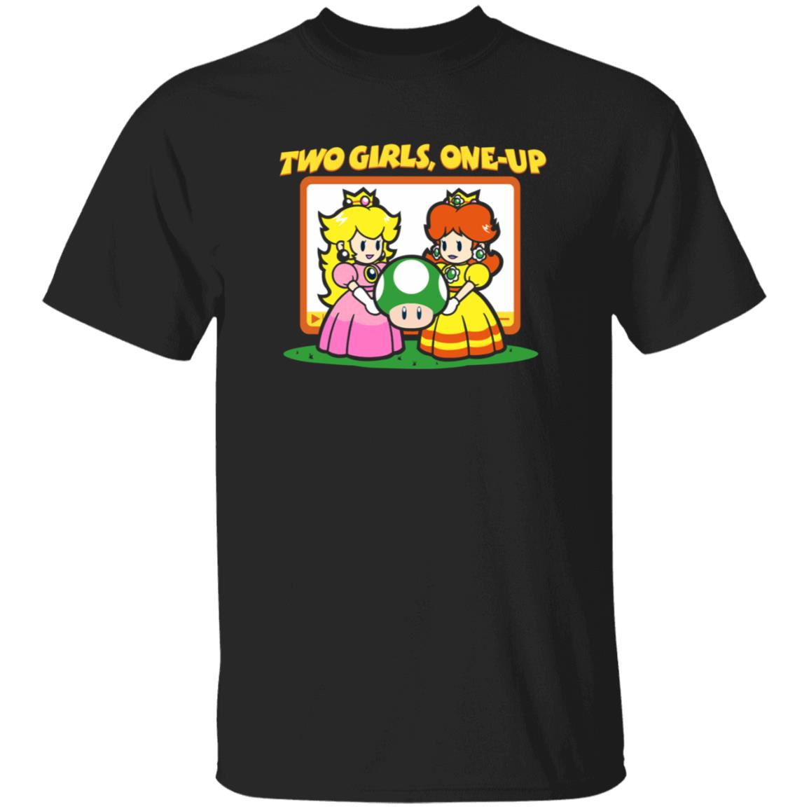 Two Girls One Up Shirt Levelupoutfitters Merch Two Girls One Up Shirt - Teechipus