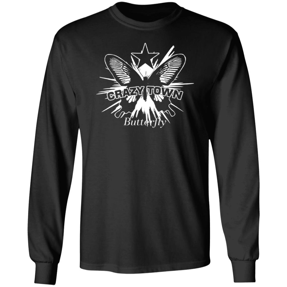 Crazy Town Butterfly Shirt Hoodie Sweatshirt - Teechipus