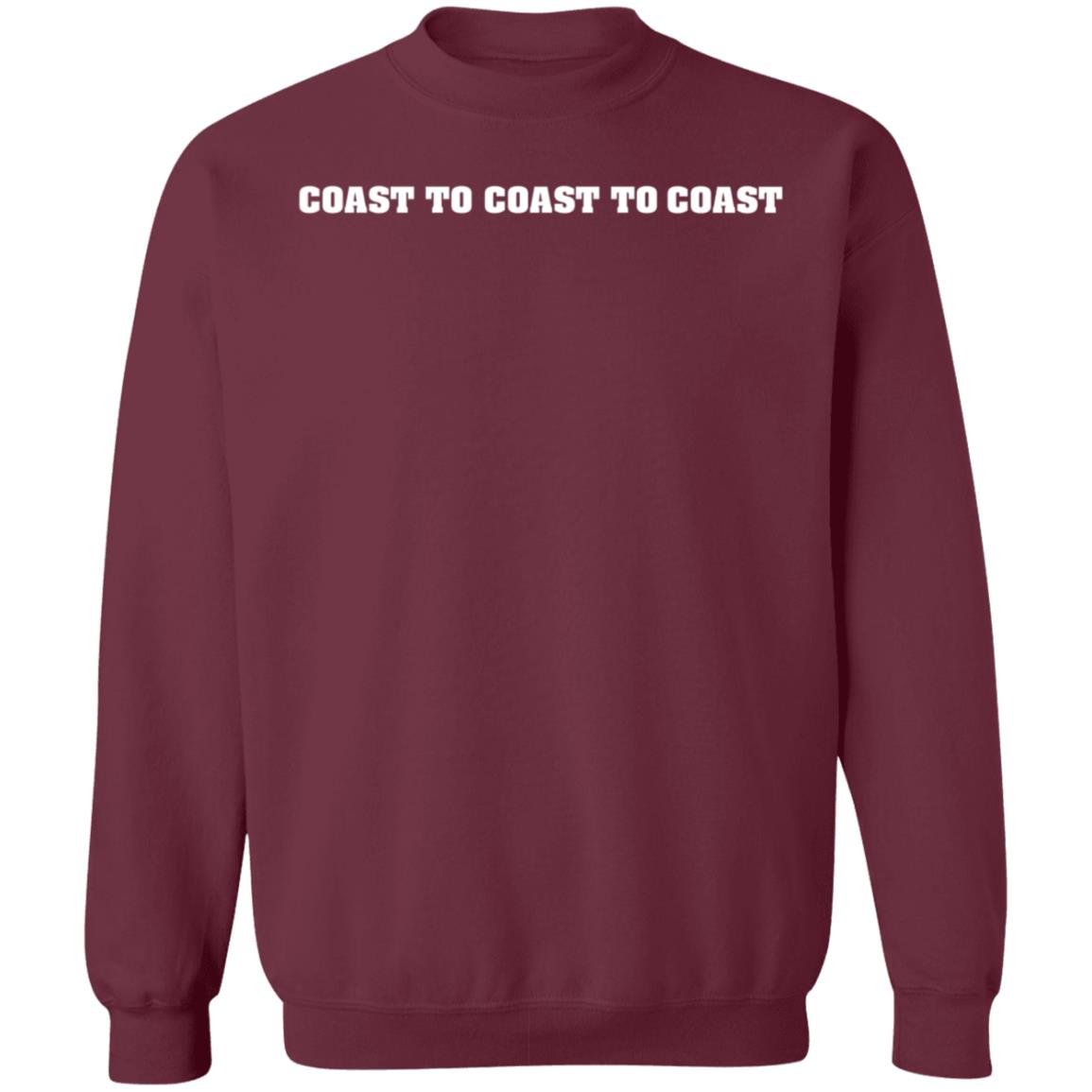 Coast To Coast To Coast Sweatshirt Peacelovecanada Store Plc Mariner Crewneck Shirt Sweatshirt Hoodie - Teechipus
