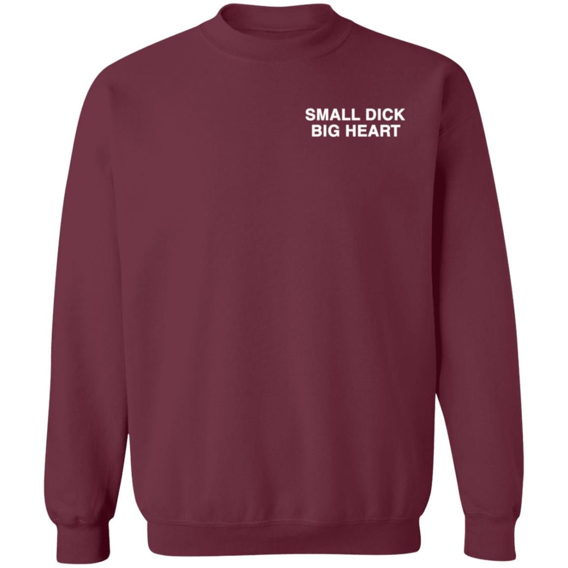 Small Dick Big Heart Hoodie Lindafinegold Merch Some Man Shirt Hoodie Sweatshirt - Teechipus