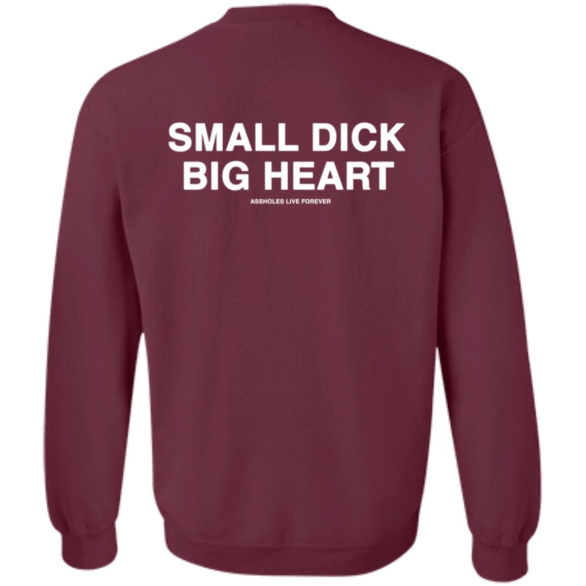Small Dick Big Heart Hoodie Lindafinegold Merch Some Man Shirt Hoodie Sweatshirt - Teechipus
