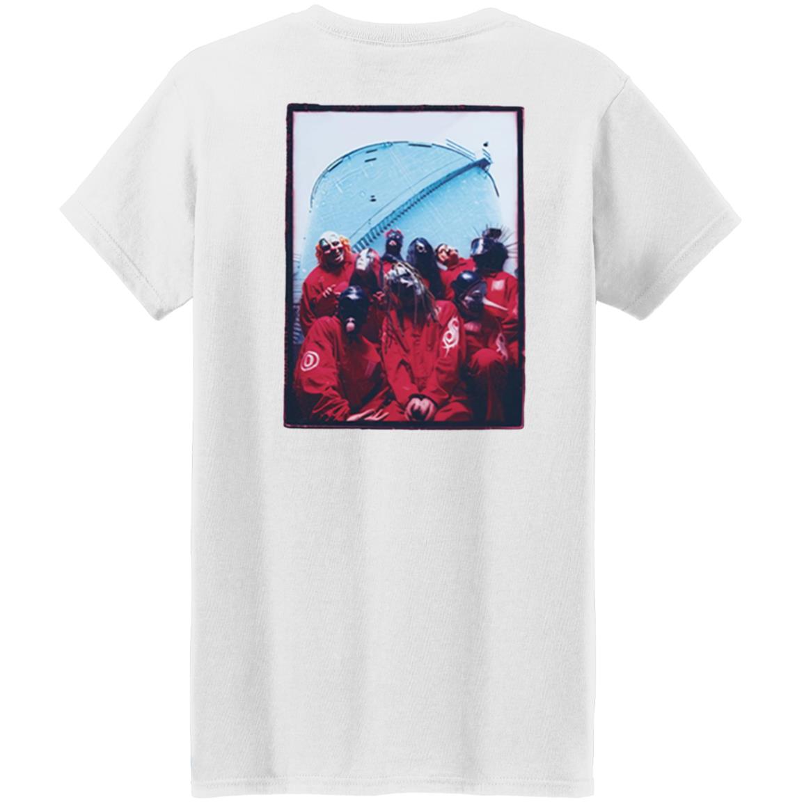 Slipknot Photo Blue Hoodie Slipknot Merch - Teechipus