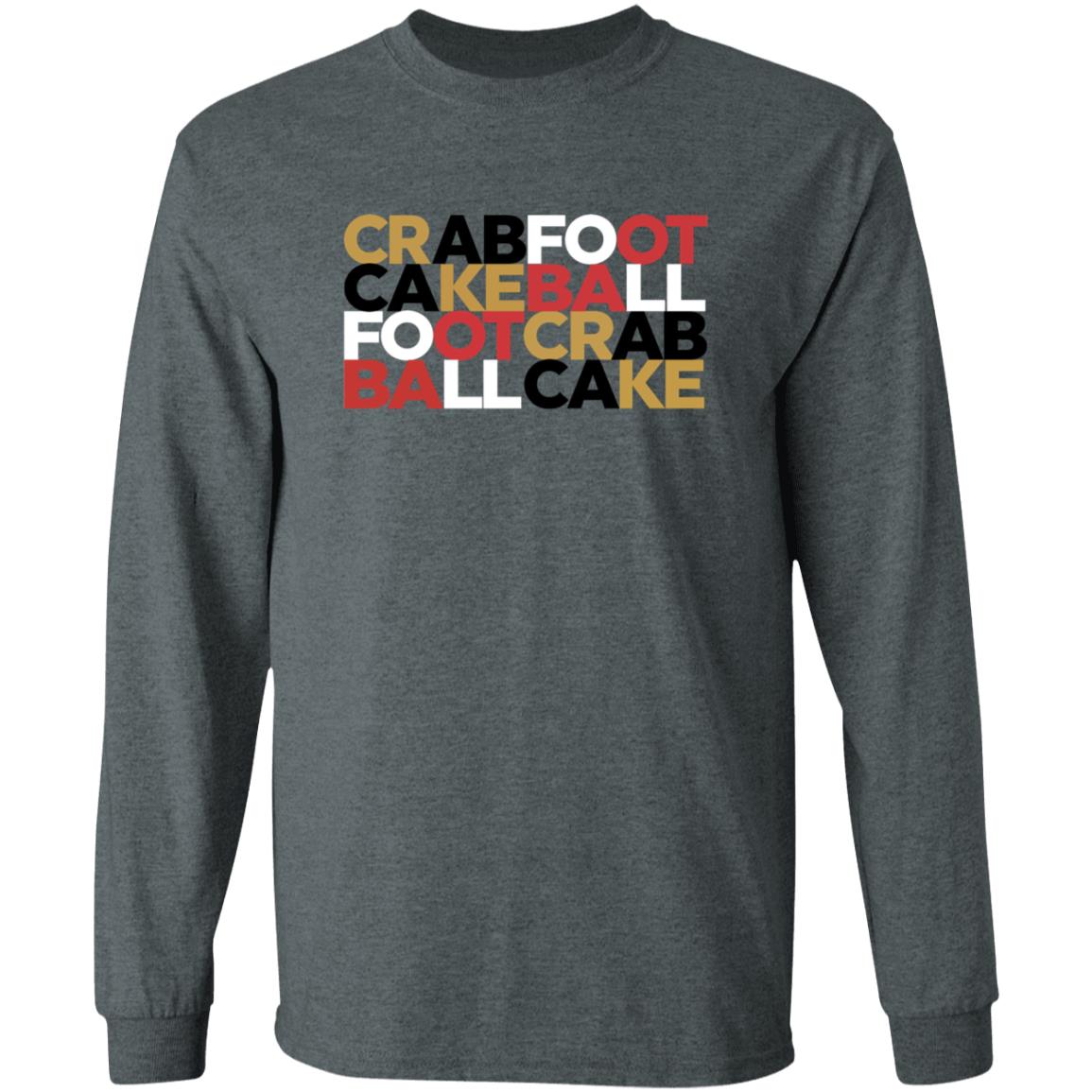 Crabfoot Cakeball Footcrab Ballcake Shirt Nate Crabfoot Cakeball Footcrab Ballcake Shirt Hoodie Sweatshirt - Teechipus