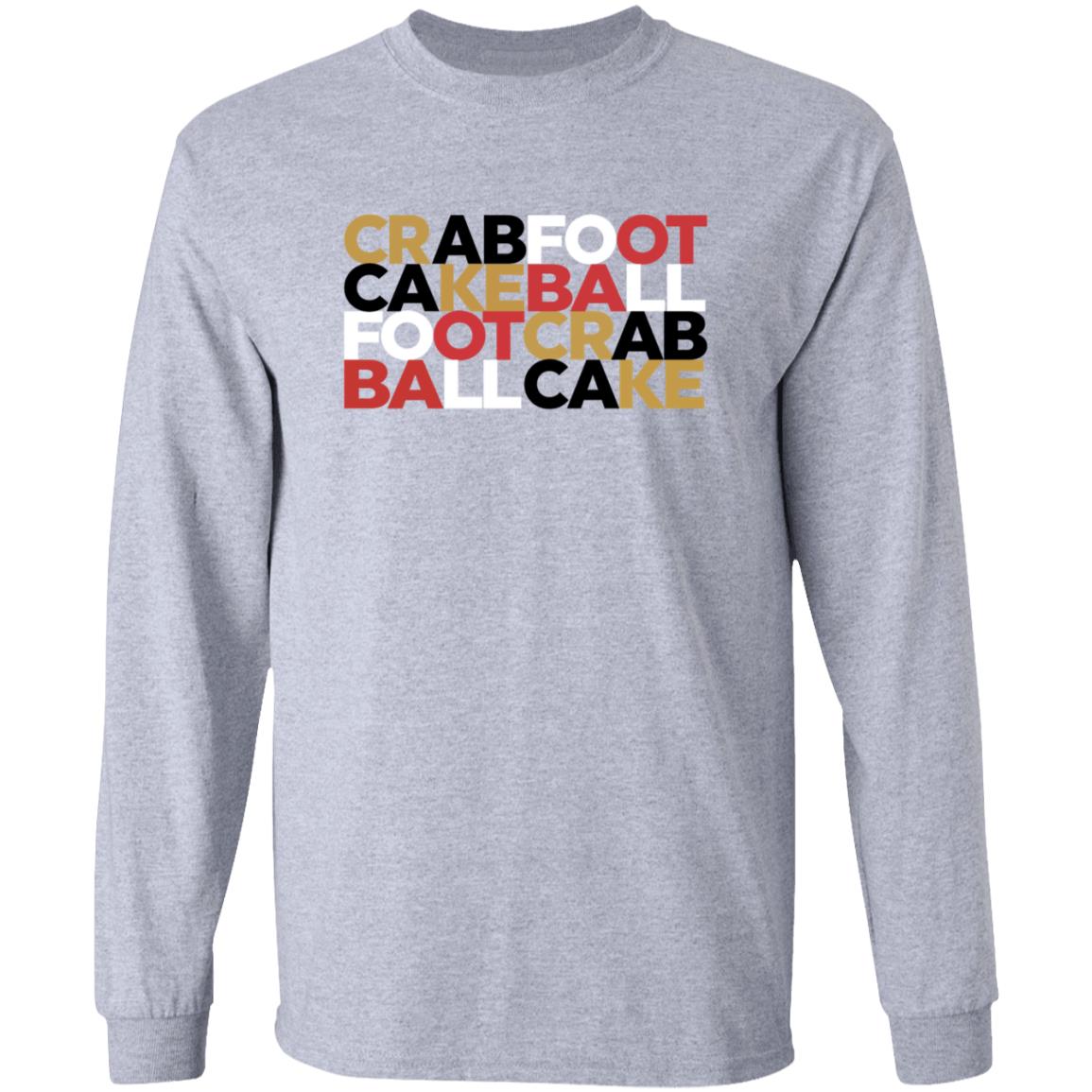 Crabfoot Cakeball Footcrab Ballcake Shirt Nate Crabfoot Cakeball Footcrab Ballcake Shirt Hoodie Sweatshirt - Teechipus