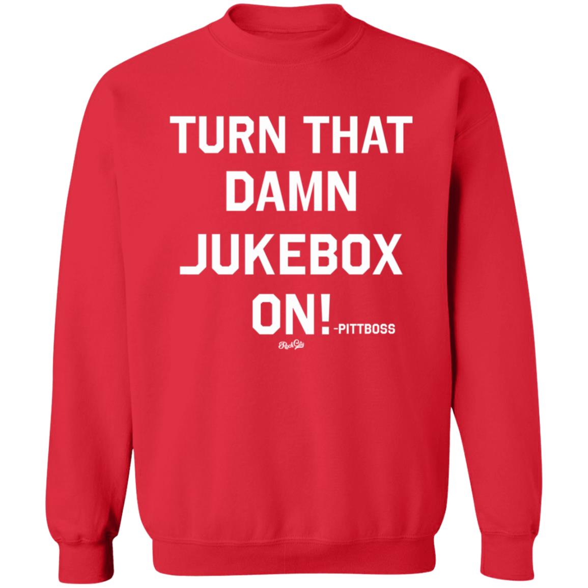 Turn That Damn Jukebox On Shirt Arkansas Razorbacks - Teechipus