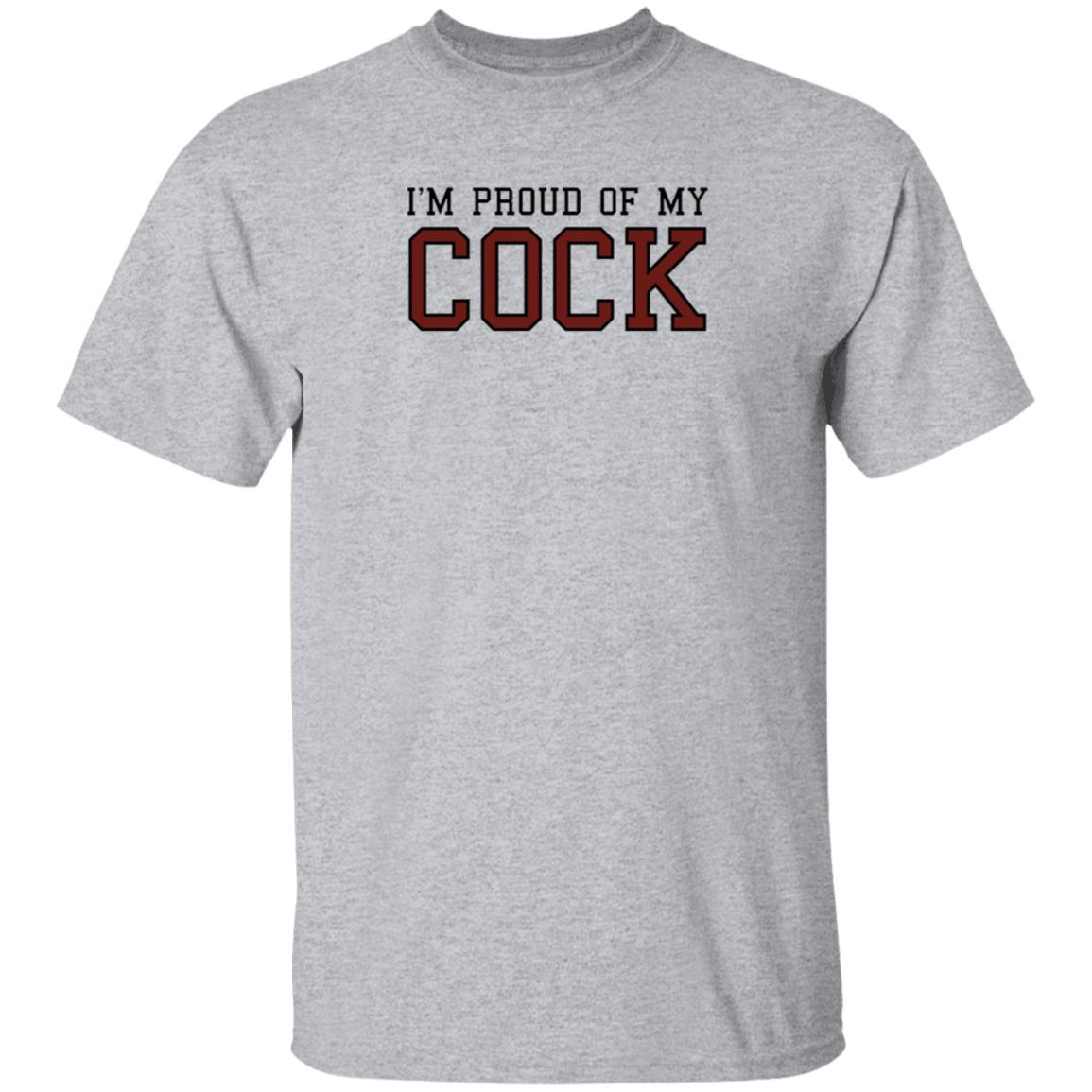 I'm Proud Of My Cock Shirt The Real Usc I'm Proud Of My Cock Shirt Barstooluofsc - Teechipus