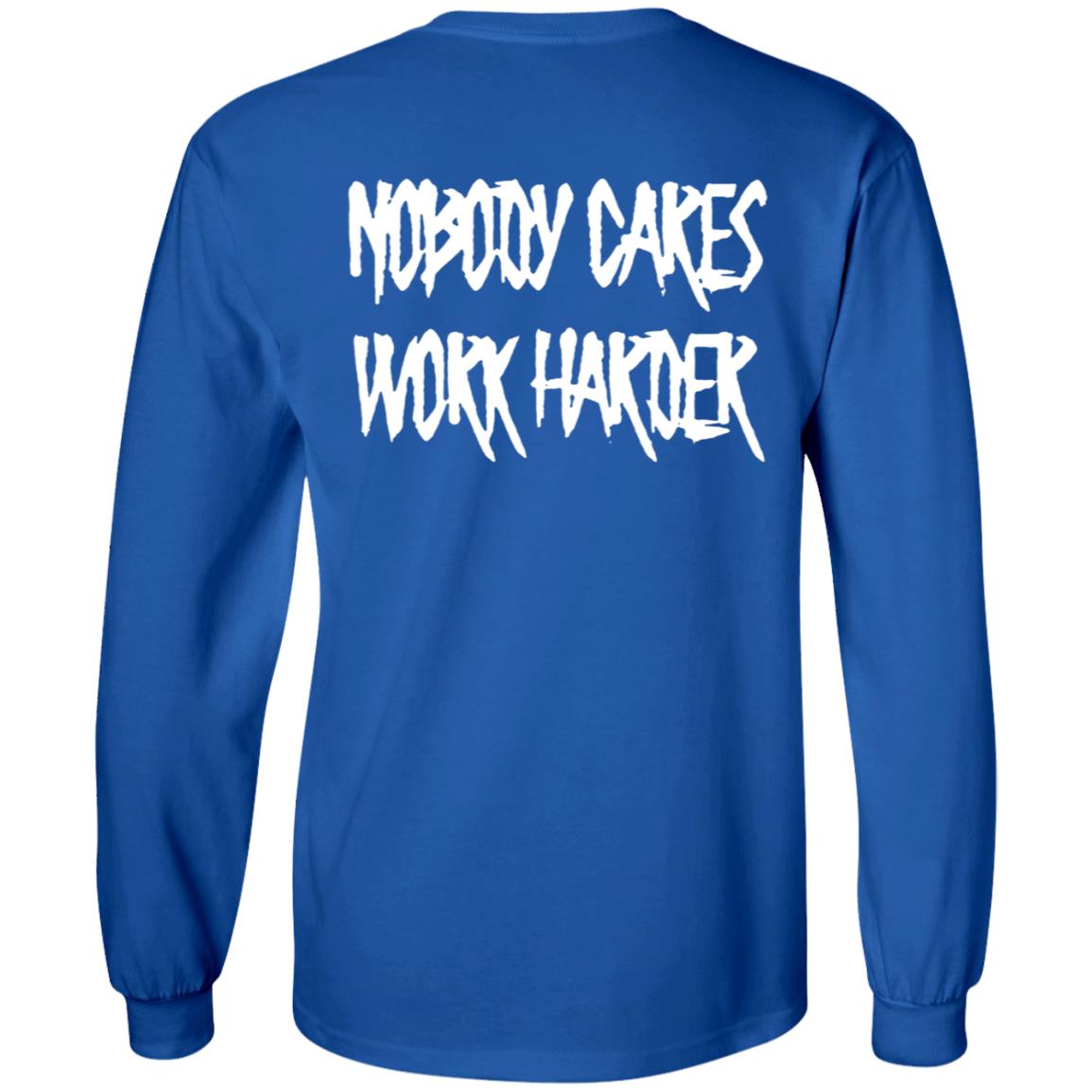 Ironsanctuarys Merch Nobody Cares Work Harder Shirt - Teechipus