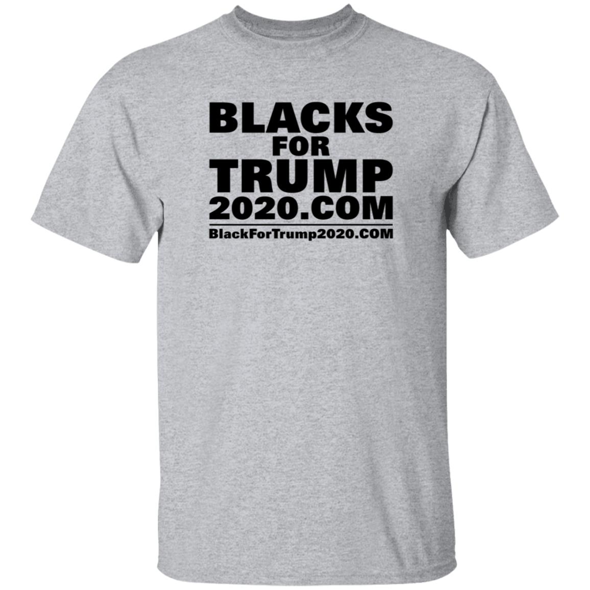 Blacks For Trump Shirt Blacks For Trump 2020.Com Shirt Hoodie - Teechipus
