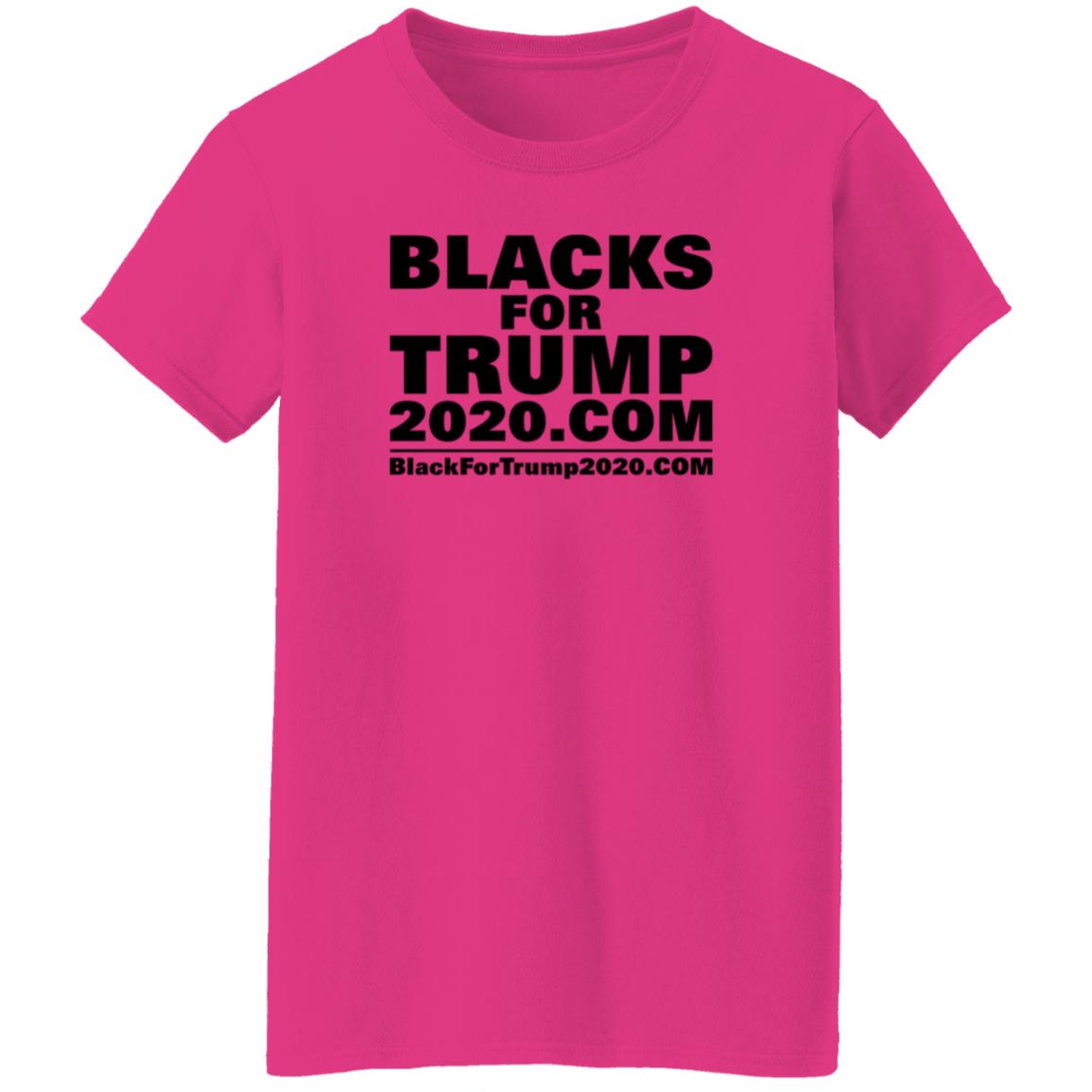 Blacks For Trump Shirt Blacks For Trump 2020.Com Shirt Hoodie - Teechipus
