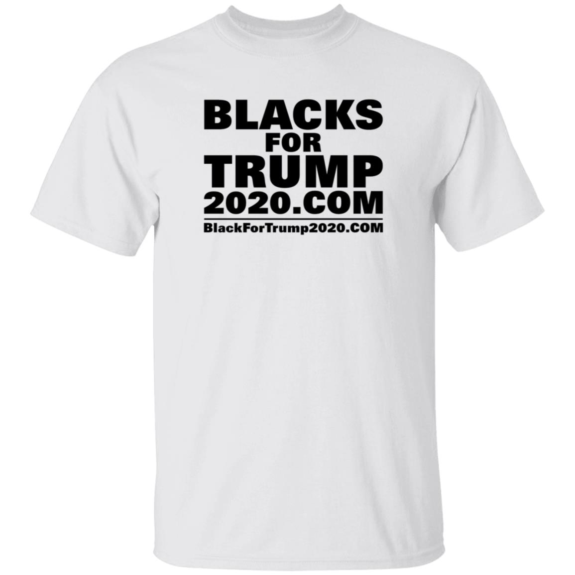 Blacks For Trump Shirt Blacks For Trump 2020.Com Shirt Hoodie - Teechipus