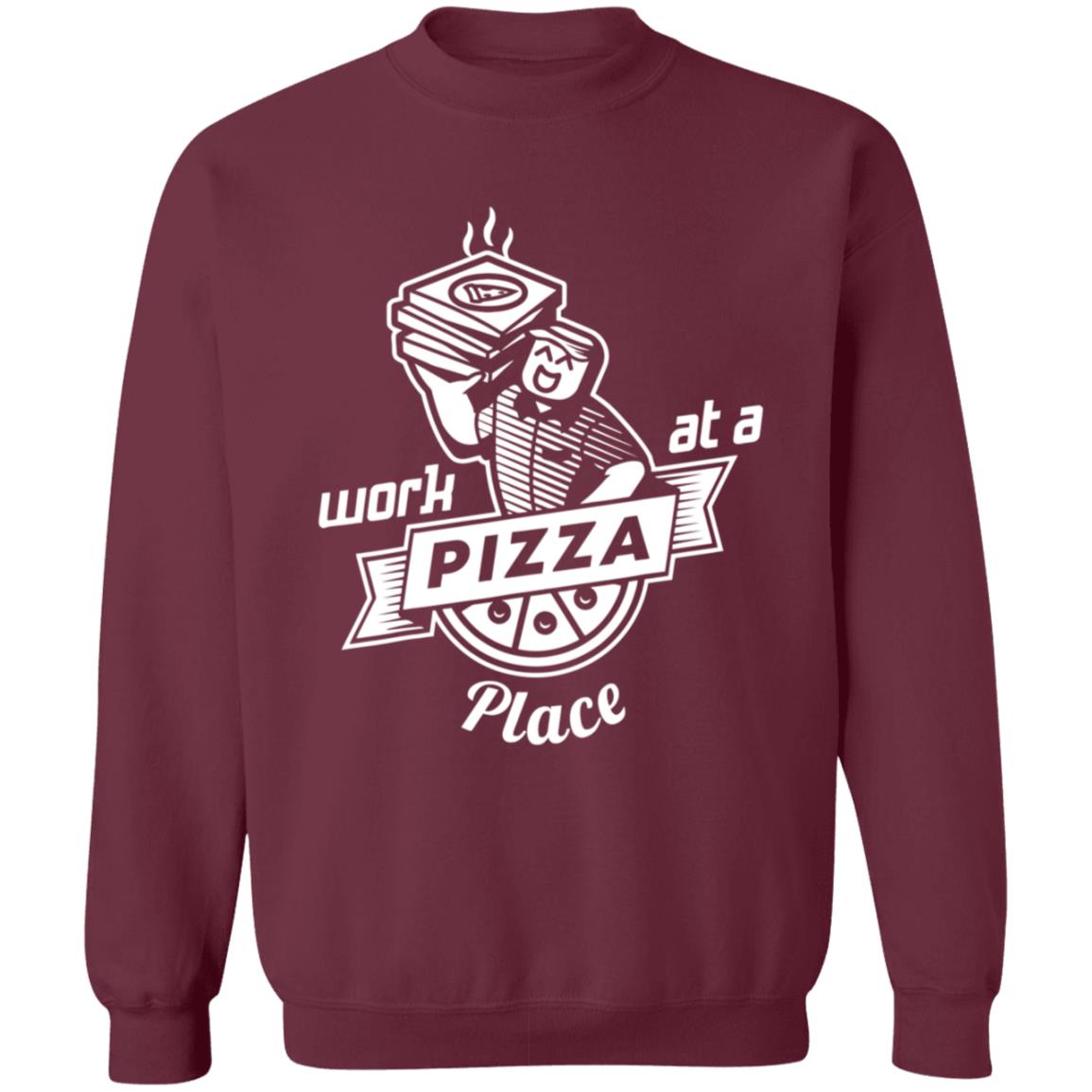 Work At A Pizza Place Shirt John Shedletsky - Teechipus
