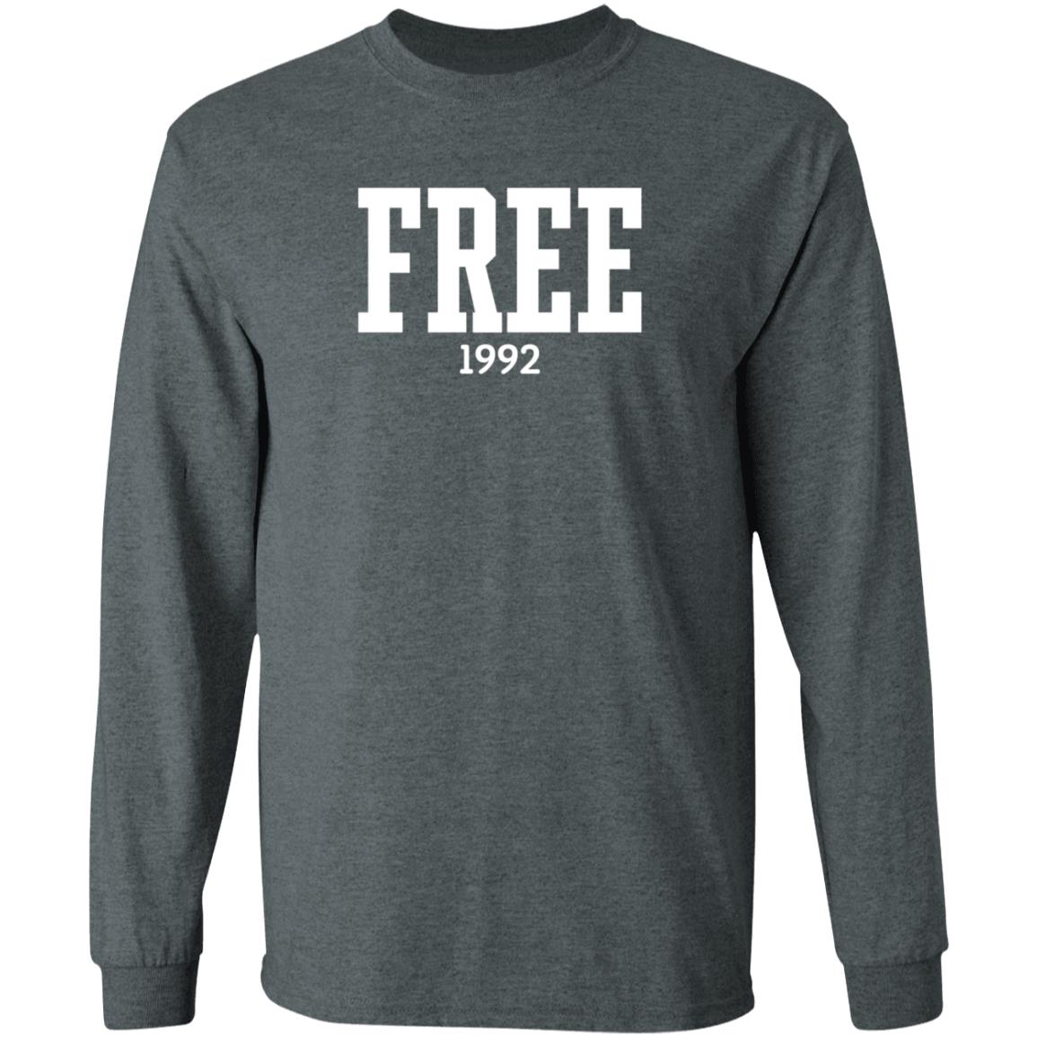 Free 1992 Hoodie Baltimore Ravens Free 1992 Shirt Hoodie Sweatshirt - Teechipus
