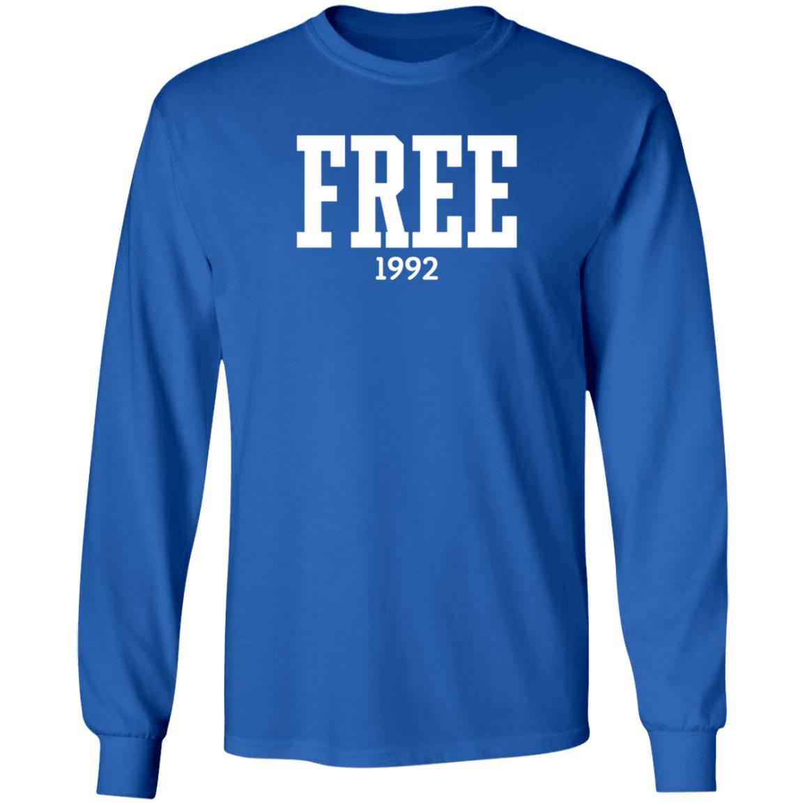 Free 1992 Hoodie Baltimore Ravens Free 1992 Shirt Hoodie Sweatshirt - Teechipus