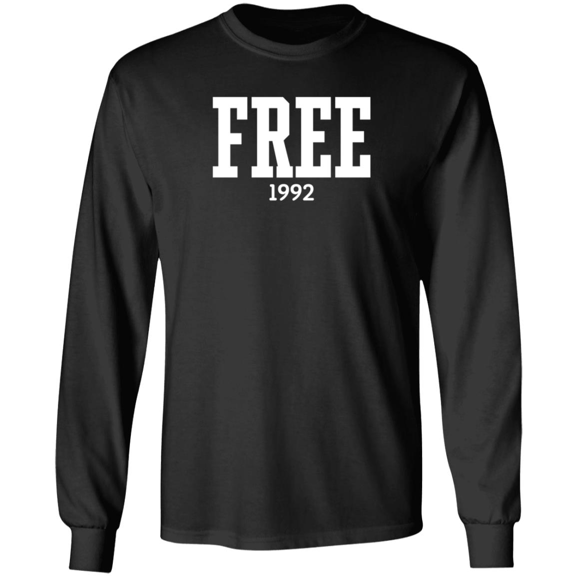 Free 1992 Hoodie Baltimore Ravens Free 1992 Shirt Hoodie Sweatshirt - Teechipus