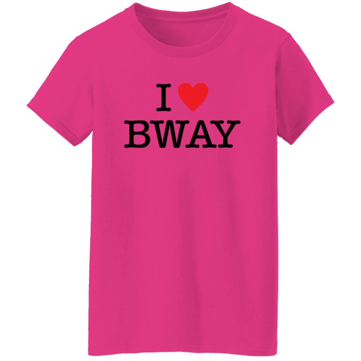 I Love Bway Shirt Teerico Linman I Love Bway Shirt Hoodie Sweatshirt - Teechipus