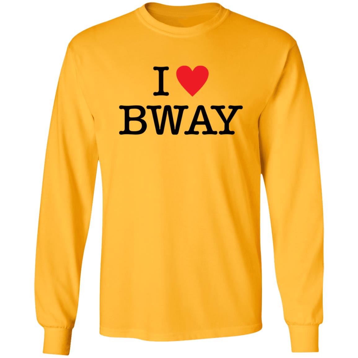I Love Bway Shirt Teerico Linman I Love Bway Shirt Hoodie Sweatshirt - Teechipus