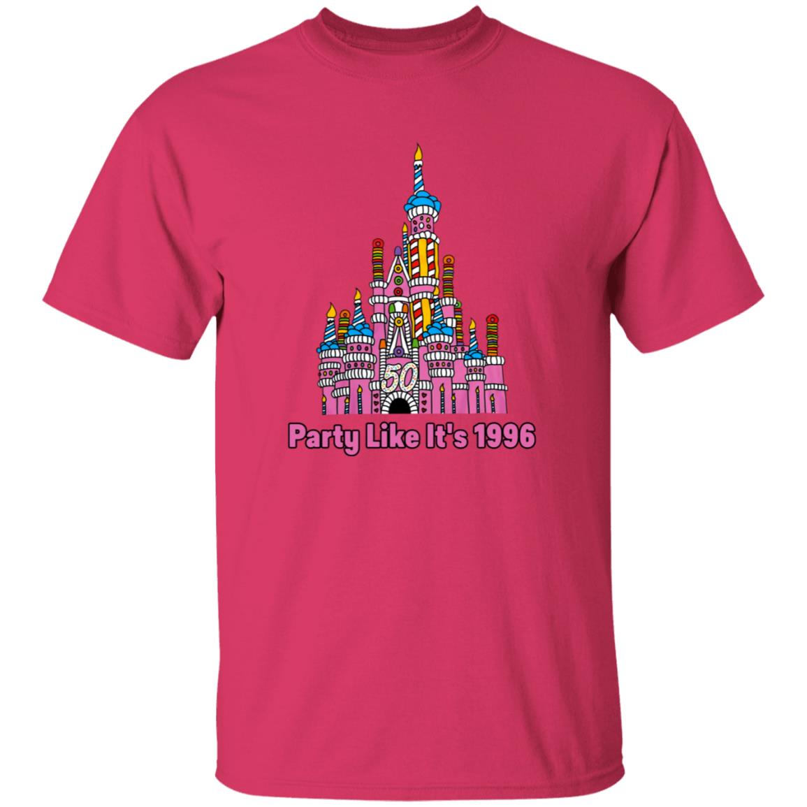 50Th Anniversary Case Castle Party Like It's 1996 Shirt Littleshopofgeeks Merch - Teechipus