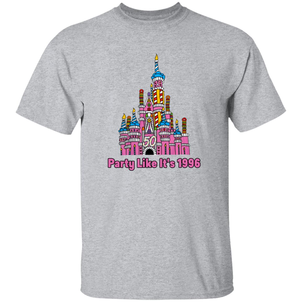 50Th Anniversary Case Castle Party Like It's 1996 Shirt Littleshopofgeeks Merch - Teechipus