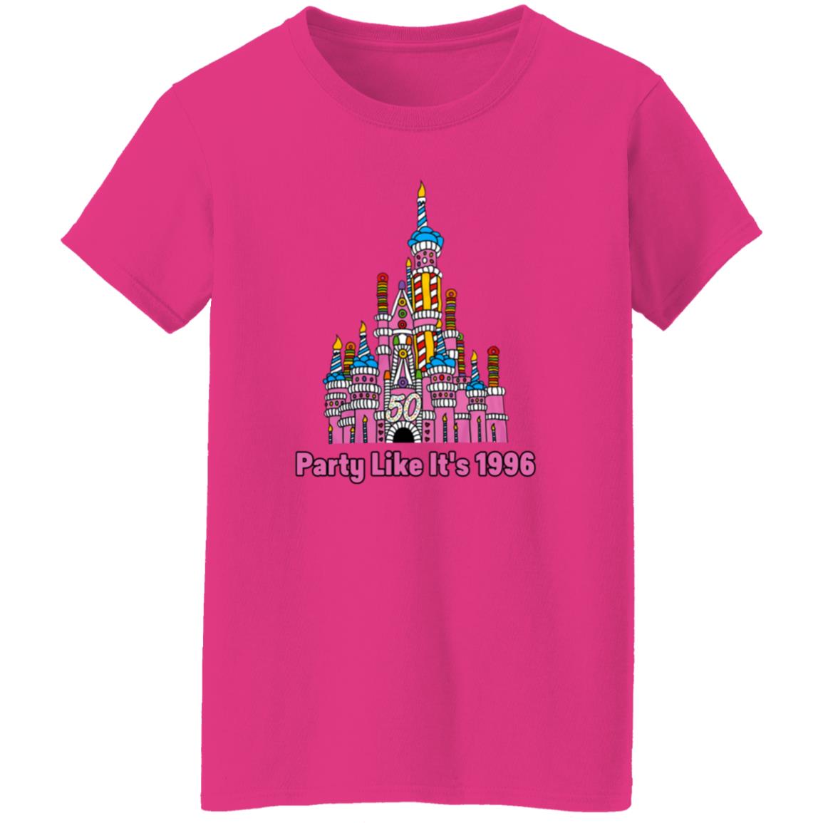 50Th Anniversary Case Castle Party Like It's 1996 Shirt Littleshopofgeeks Merch - Teechipus