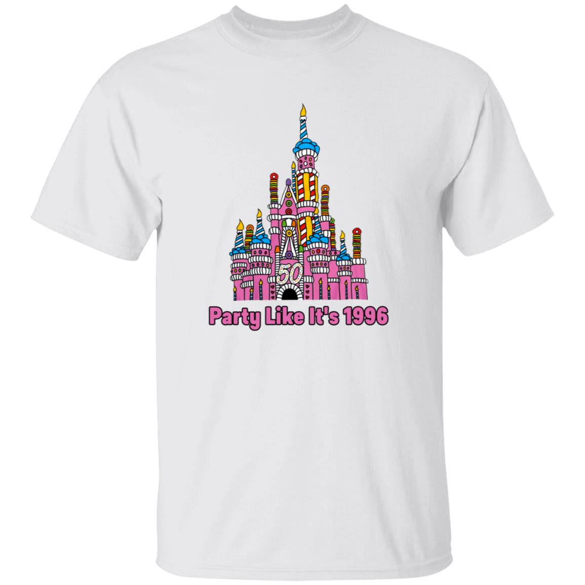 50Th Anniversary Case Castle Party Like It's 1996 Shirt Littleshopofgeeks Merch - Teechipus