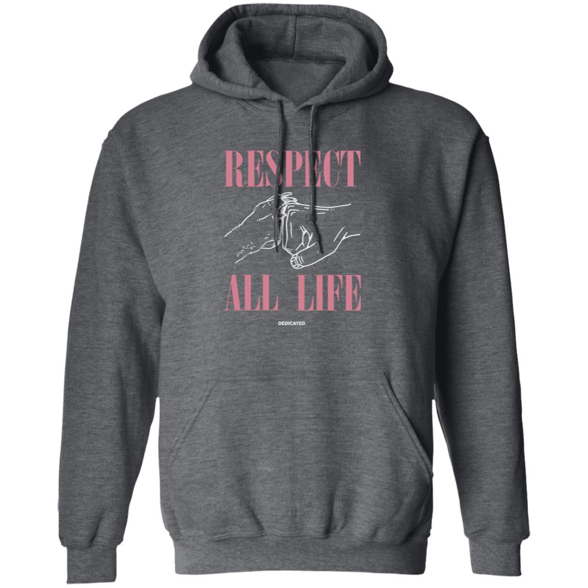 Respect All Life Shirt Hoodie Sweatshirt Blossom Store Respect All Life Shirt - Teechipus