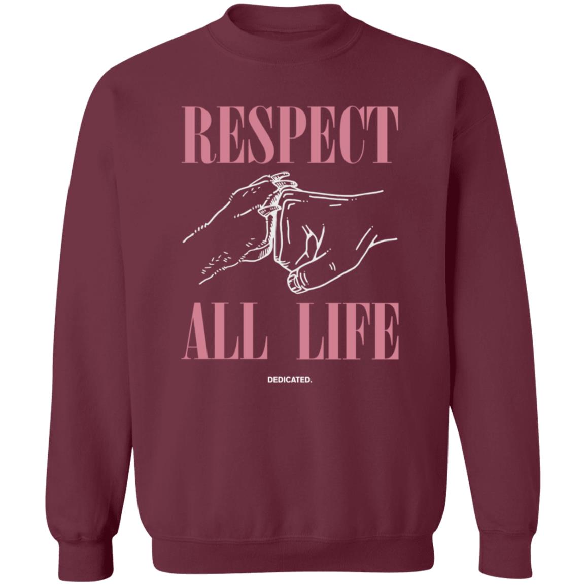 Respect All Life Shirt Hoodie Sweatshirt Blossom Store Respect All Life Shirt - Teechipus