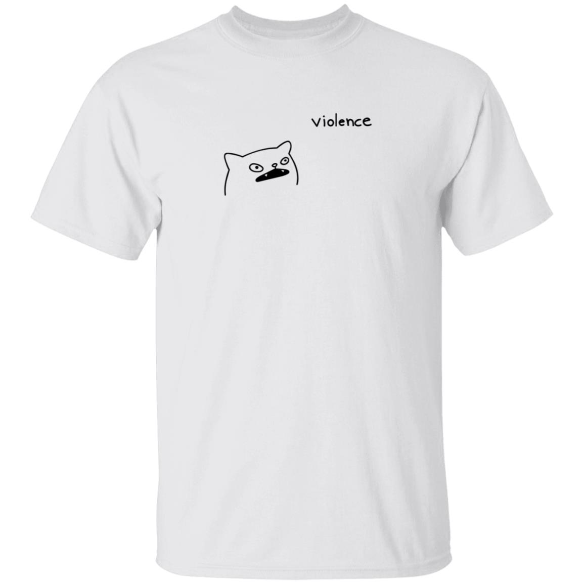 Violencia Shirt Poorly Drawn Cats Violencia Shirt Hoodie Sweatshirt - Teechipus