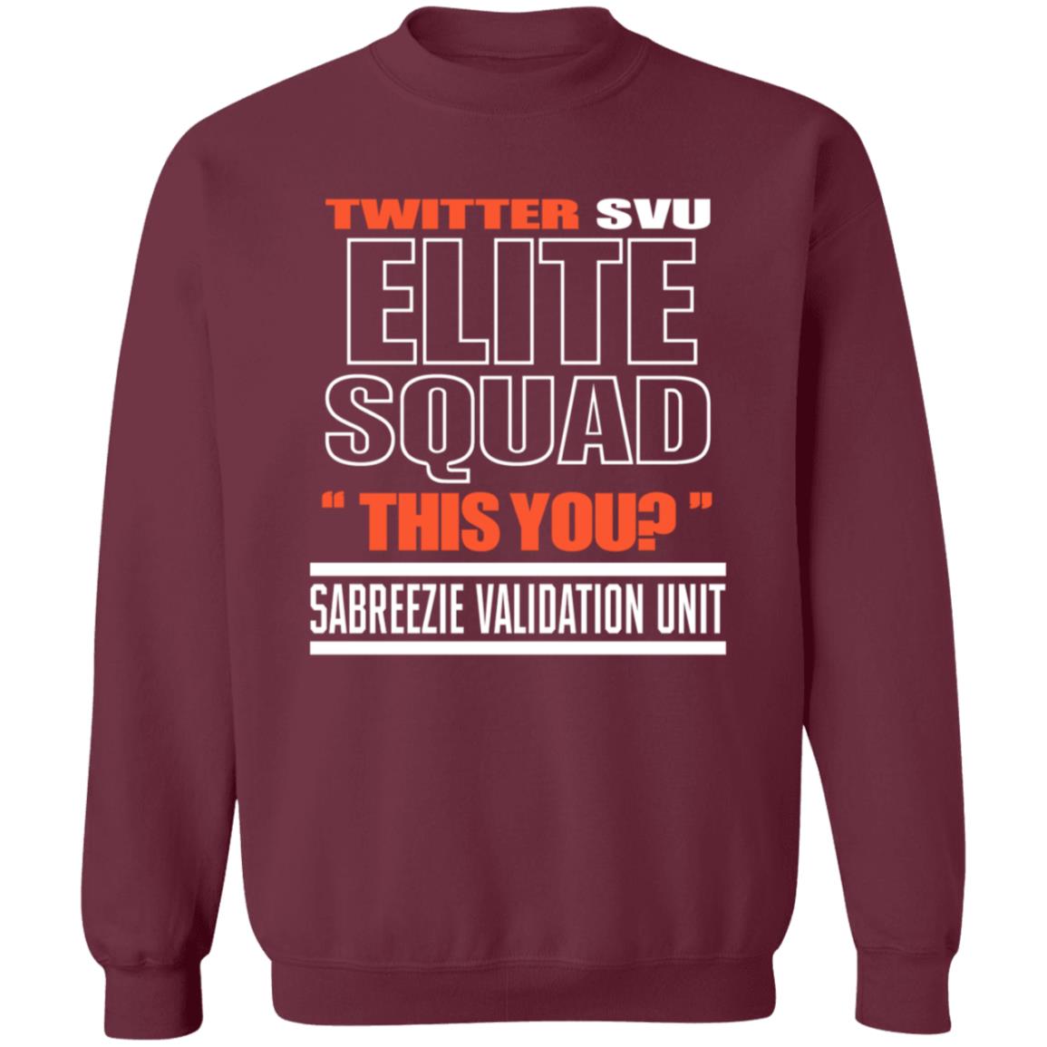 Twitter Svu Elite Squad This You Shirt Hoodie Sweatshirt - Teechipus