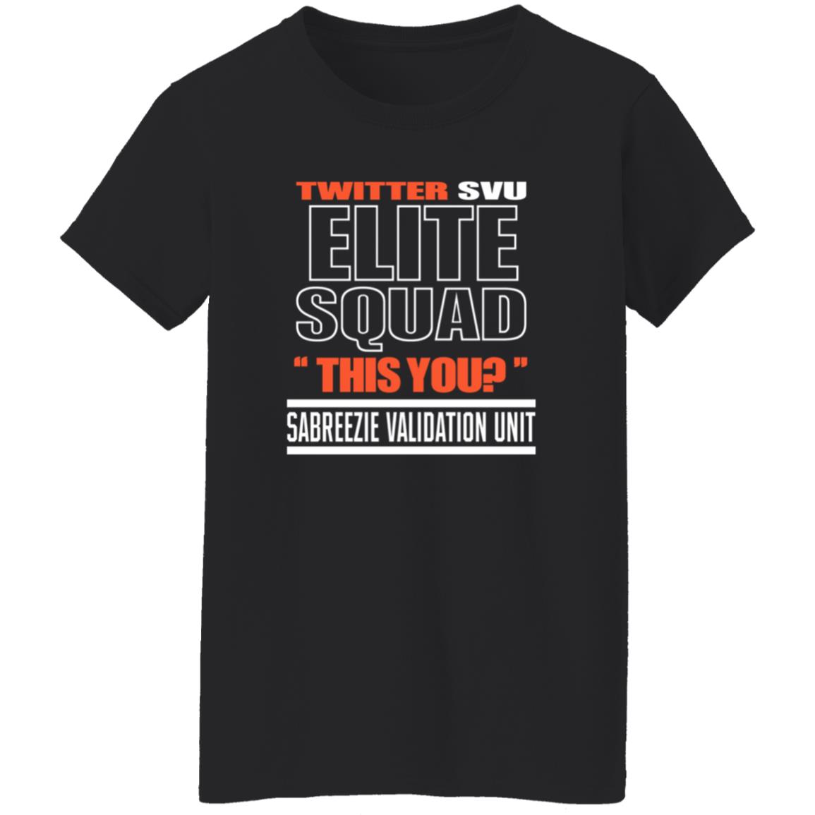 Twitter Svu Elite Squad This You Shirt Hoodie Sweatshirt - Teechipus