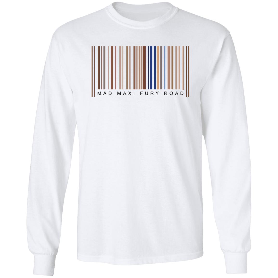 Mad Max Fury Road Shirt Filmbarcodes Store Mad Max Fury Road Shirt Hoodie Sweatshirt - Teechipus