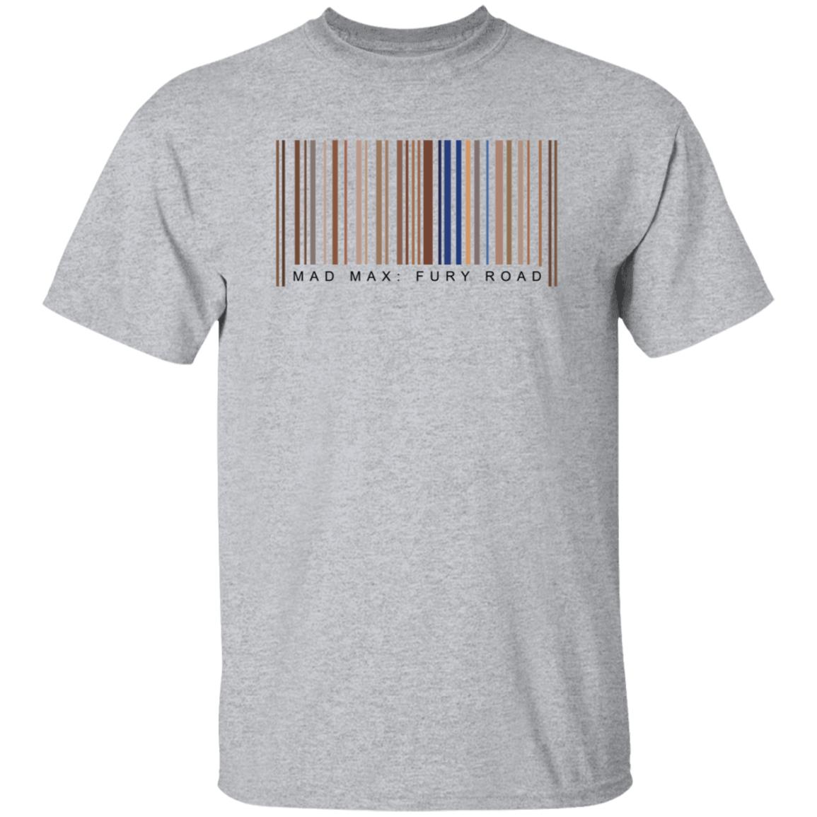 Mad Max Fury Road Shirt Filmbarcodes Store Mad Max Fury Road Shirt Hoodie Sweatshirt - Teechipus