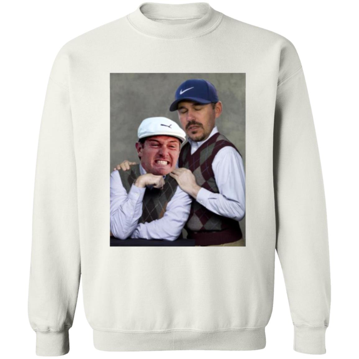 Bryson Dechambeau And Brooks Koepka The Hug Shirt Justin Thomas - Teechipus
