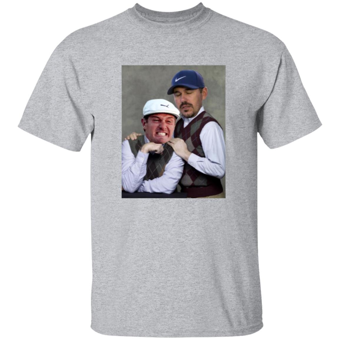 Bryson Dechambeau And Brooks Koepka The Hug Shirt Justin Thomas - Teechipus