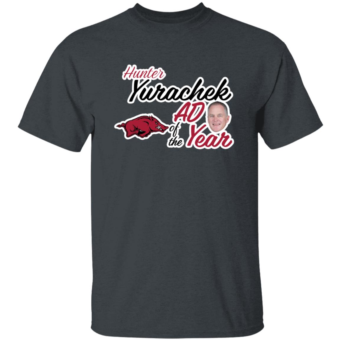 Eric Musselman Hunter Yurachek Ad Of The Year Shirt Arkansas Razorbacks - Teechipus