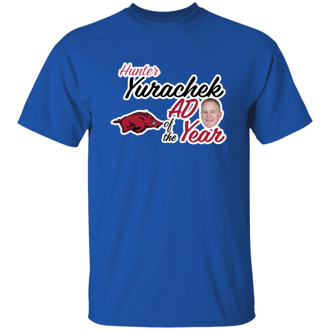 Eric Musselman Hunter Yurachek Ad Of The Year Shirt Arkansas Razorbacks - Teechipus