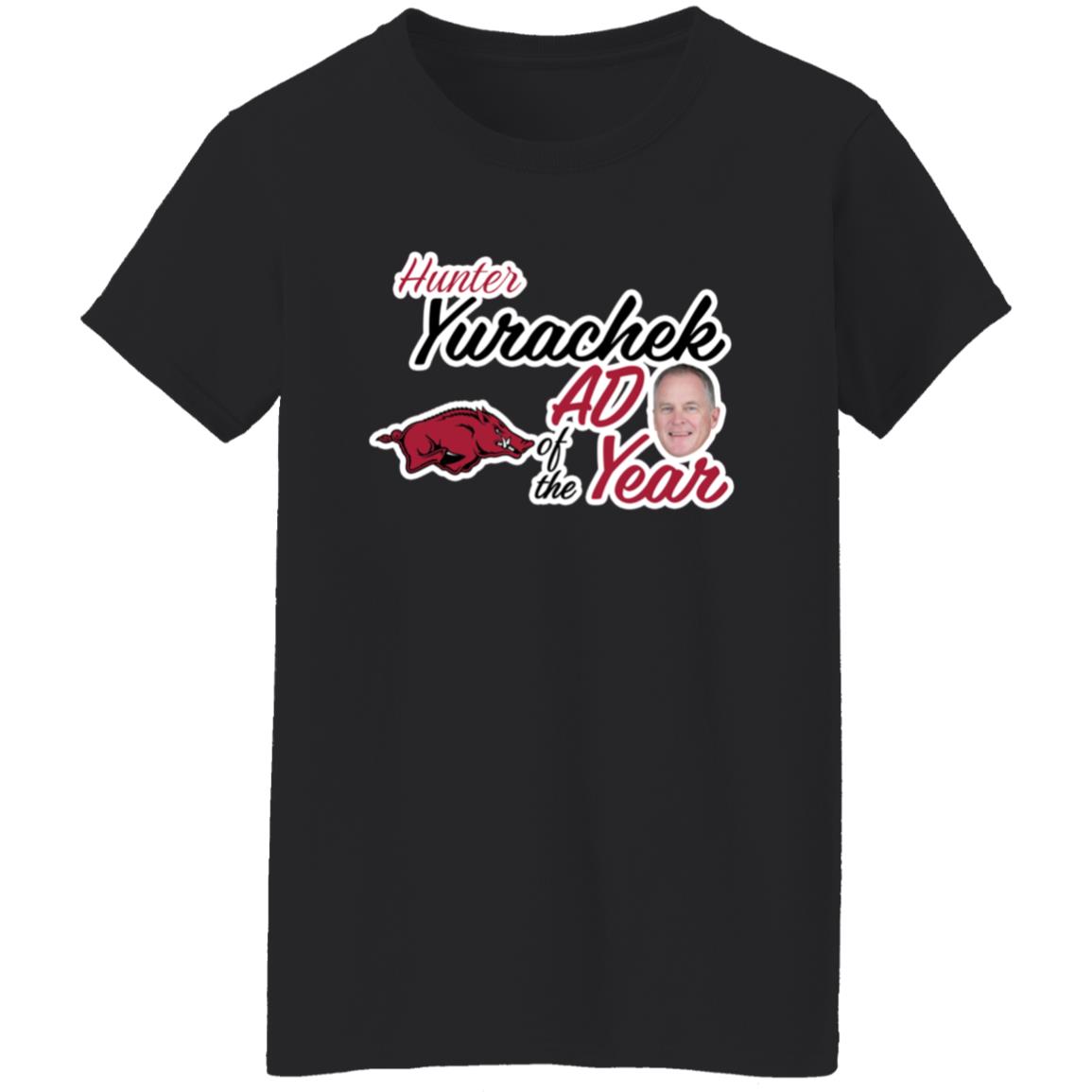 Eric Musselman Hunter Yurachek Ad Of The Year Shirt Arkansas Razorbacks - Teechipus